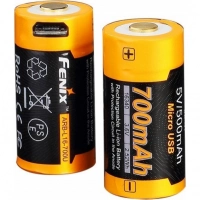 Аккумулятор 16340 Fenix 700 mAh Li-ion с разъемом для USB купить в Пензе