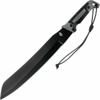 Мачете Gerber — Gator Golok Machete, сталь 65MN Carbon Steel Black Finish, рукоять ударопрочный пластик купить в Пензе