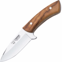 Нож с фиксированным клинком Cudeman Cuchillo Desollador, сталь 440 Stainless Steel, рукоять оливковое дерево купить в Пензе