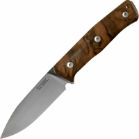 Нож с фиксированным клинком LionSteel B35, сталь Sleipner, рукоять ореховое дерево купить в Пензе