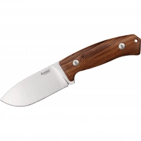 Нож с фиксированным клинком LionSteel M3 ST Santos Wood, сталь Niolox, рукоять палисандр купить в Пензе