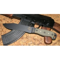 Нож с фиксированным клинком Ontario «NS-7 black micarta» купить в Пензе