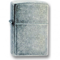 Зажигалка ZIPPO Antique Silver Plate, латунь с покрытием ™Plate, серебристый, матовая, 36х12×56 мм купить в Пензе