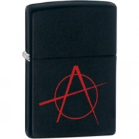 Зажигалка ZIPPO Classic А с покрытием Black Matte, латунь/сталь, чёрная, матовая, 36x12x56 мм купить в Пензе