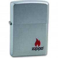 Зажигалка ZIPPO Satin Chrome, латунь с ник.-хром. покрыт., серебр., матовая, 36х56х12 мм купить в Пензе